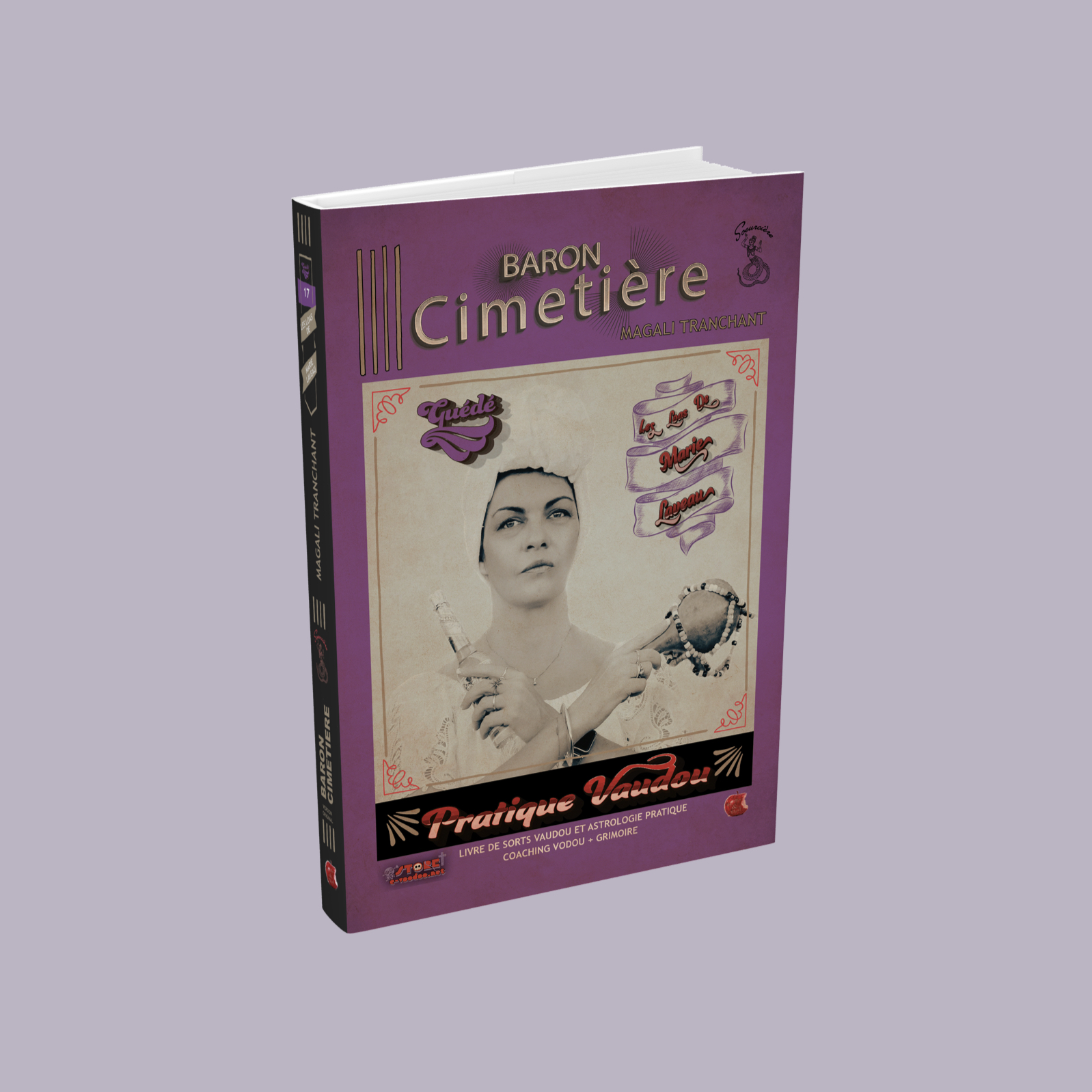 Livre Baron Cimetière fermé debout, autrice Magali Tranchant, éditions Me, Mine & Myself 