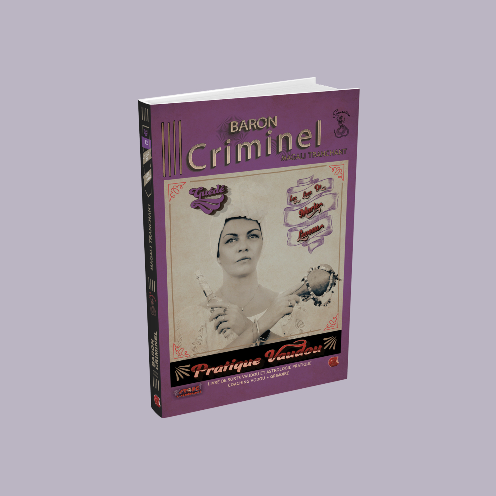 Couverture du livre Baron Criminel par Magali Tranchant, collection Sœurcière