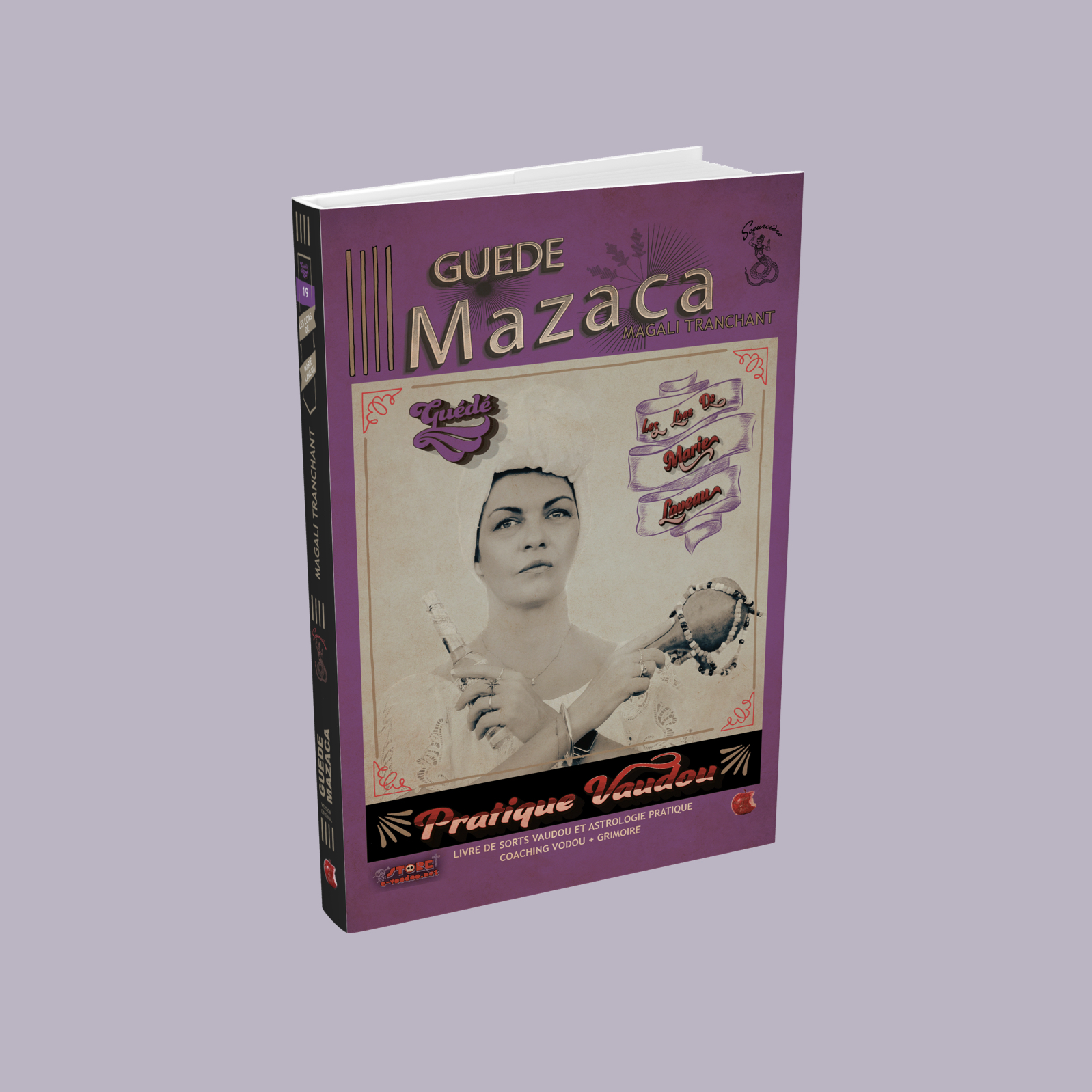 Couverture cartonnée du livre Guédé Mazaca de Magali Tranchant, édition Me, Mine & Myself