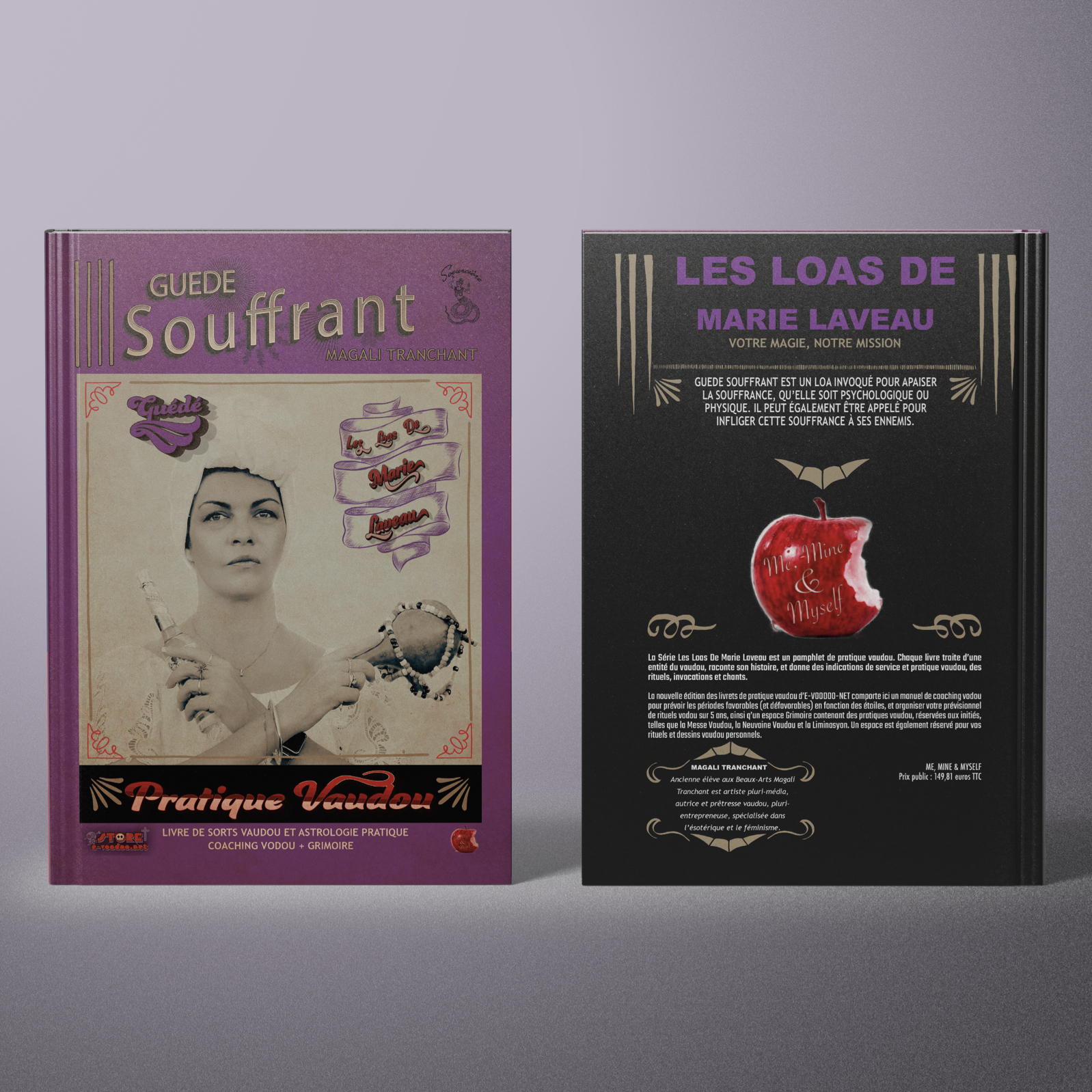 Livre Guédé Souffrant de Magali Tranchant, éditions Me, Mine & Myself, couverture et pages couleur