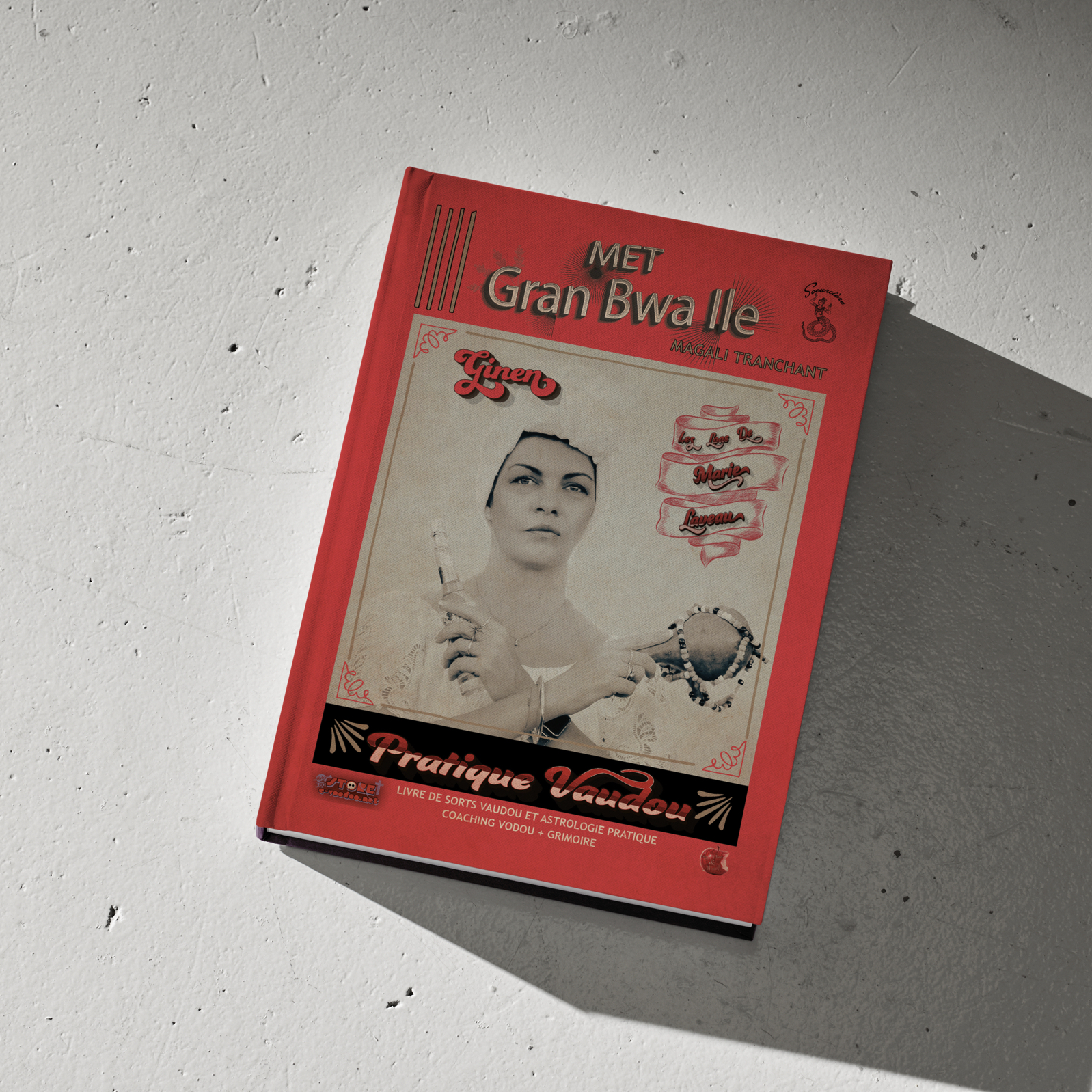 Couverture cartonnée du livre Met Gran Bwa