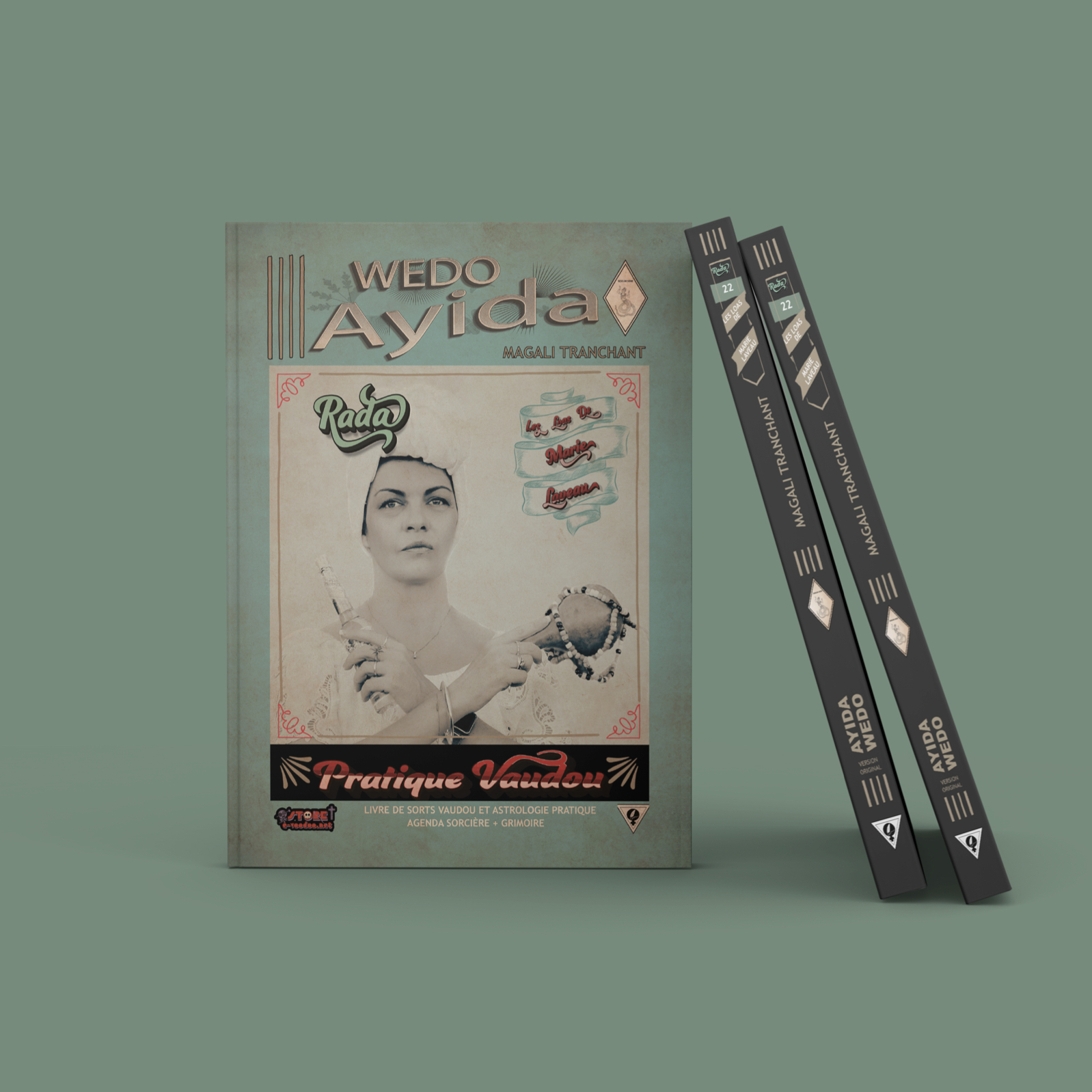 les loas de marie laveau ayida-wedo-magali-tranchant-face-et-tranche