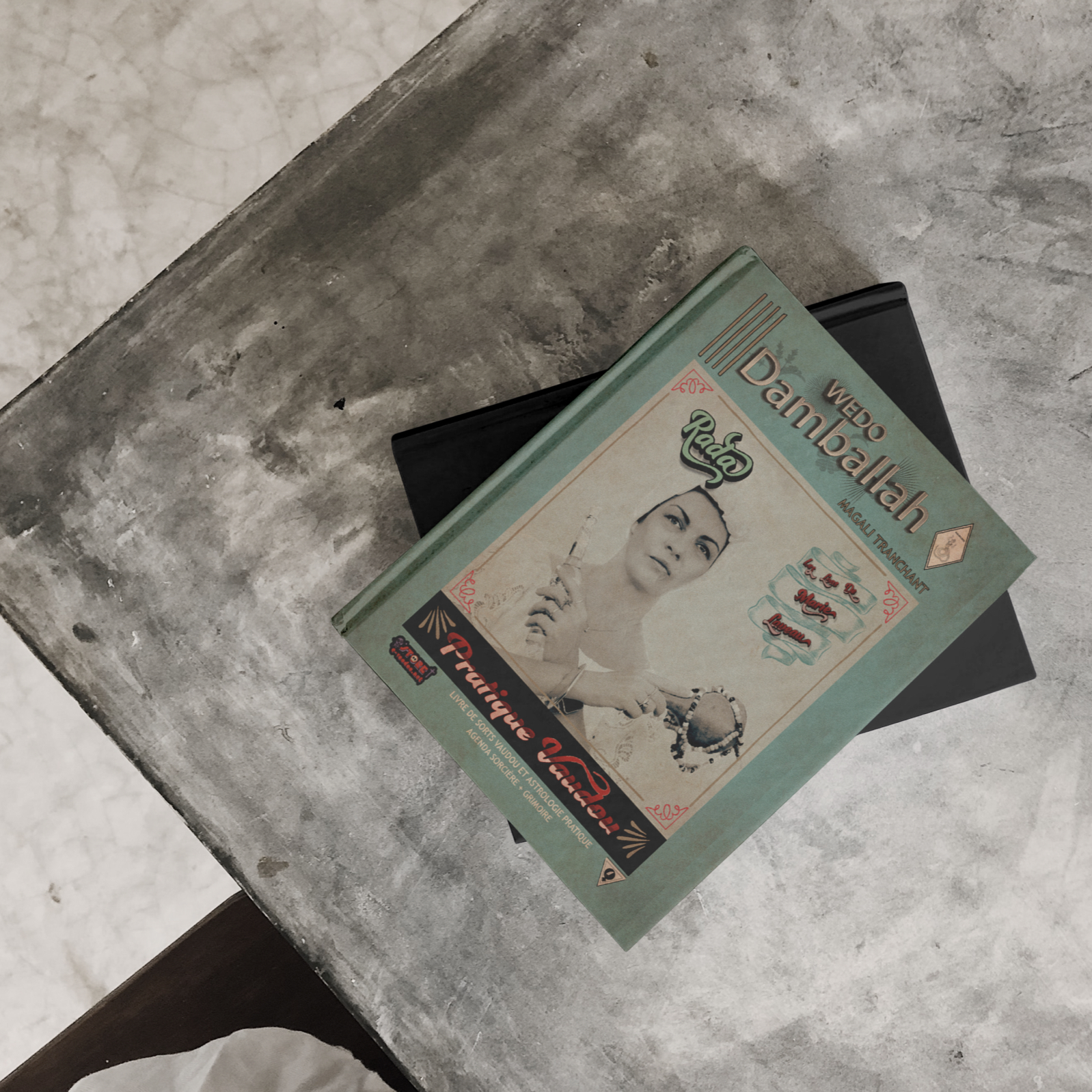 les loas de marie laveau damballah-wedo-magali-tranchant-table